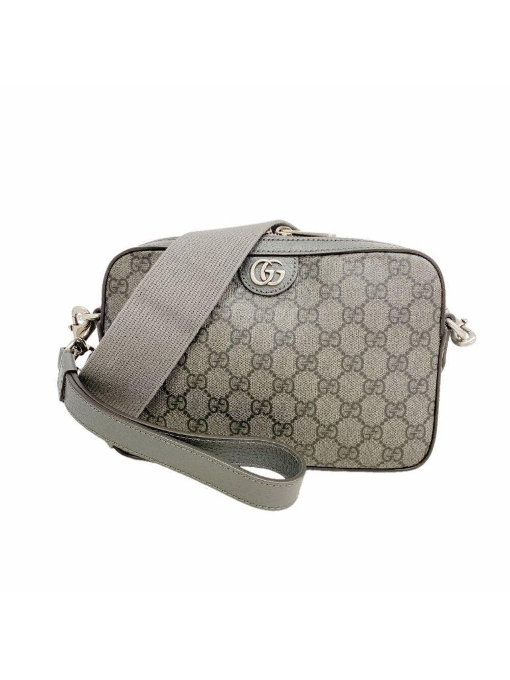 Gucci Shoulder Bag Ophidia Gray Silver